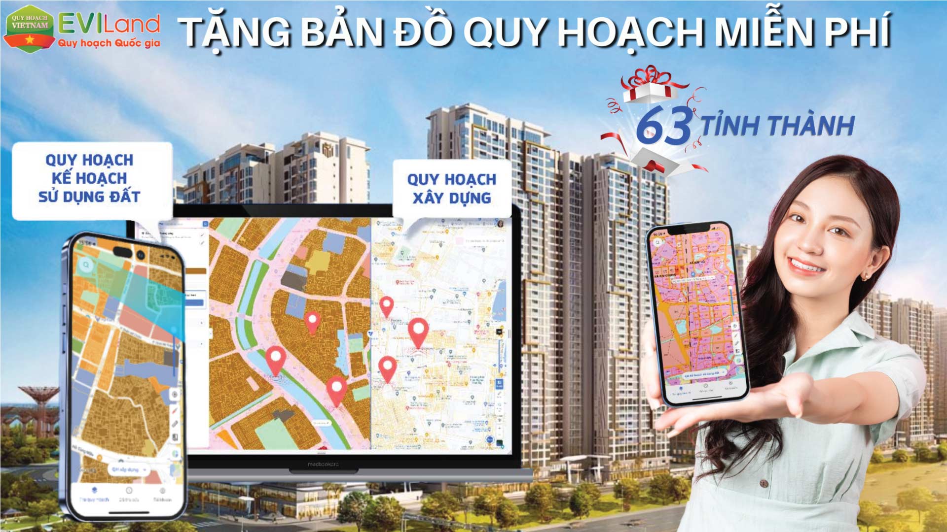 Tặng bản đồ quy hoạch