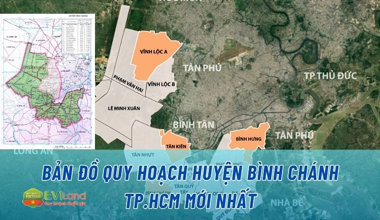 Banner bản đồ quy hoạch huyện Bình Chánh TPHCM