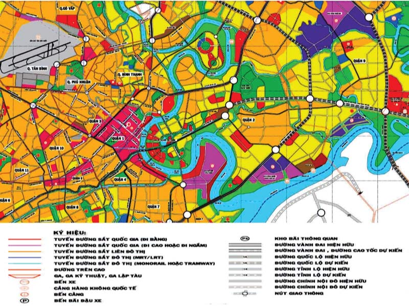 Bản đồ giao thông quận 2