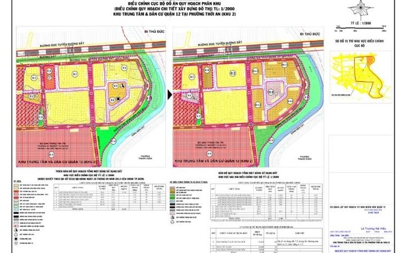 Bản đồ quy hoạch 1/2000