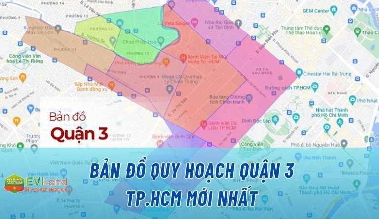 Banner bản đồ quy hoạch quận 3