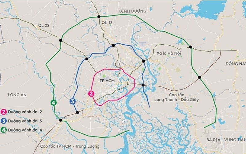 Hệ thống đường vành đai TPHCM