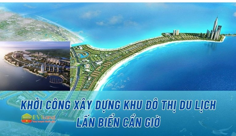 Khởi công xây dựng khu đô thị du lịch lấn biển Cần Giờ