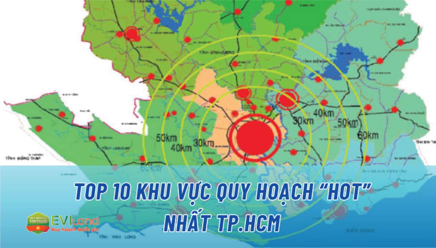 Top 10 khu vực quy hoạch Hot nhất TP.HCM