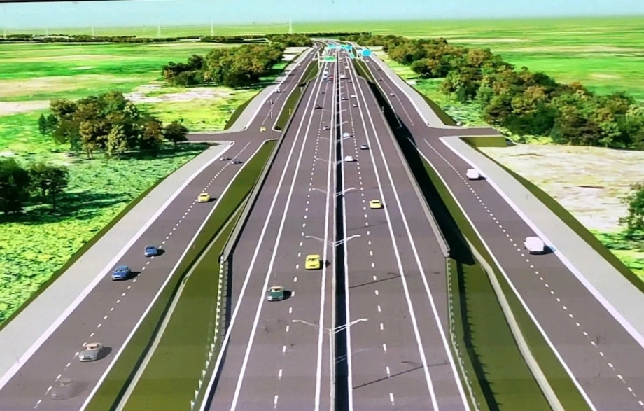 Phối cảnh dự án đường cao tốc TP HCM - Thủ Dầu Một - Chơn Thành, đoạn qua tỉnh Bình Phước