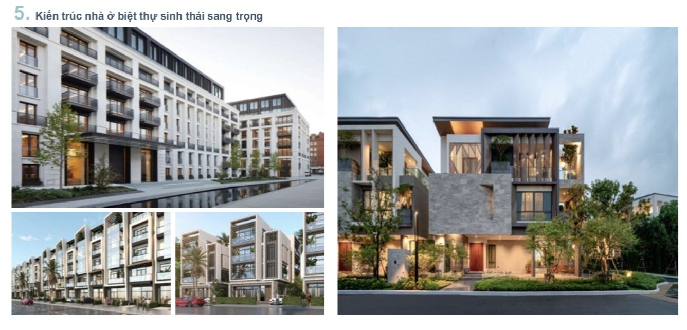 Mặt bằng Biệt thự đơn lập & song lập