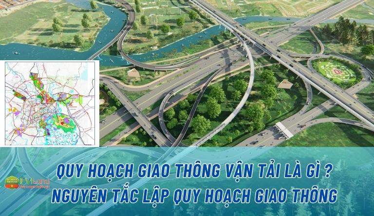 Quy hoạch giao thông vận tải