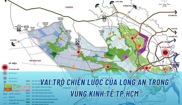 Vai trò chiến lược của Long An trong vùng kinh tế TP.HCM