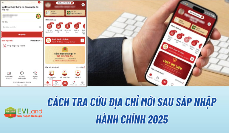 Cách Tra Cứu Địa Chỉ Mới Sau Sáp Nhập Hành Chính 2025